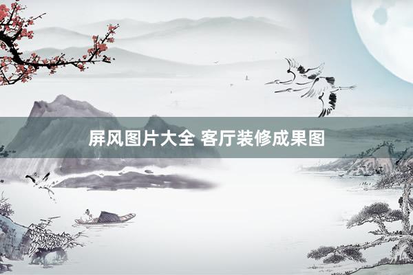 屏风图片大全 客厅装修成果图